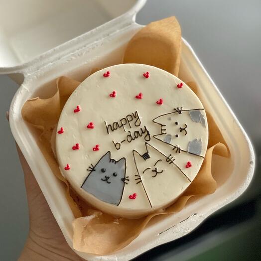 Бенто-торт «Happy birthday»