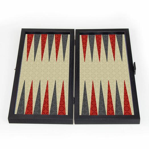 Backgammon handcrafted wooden Kashani 	30 х 17 см