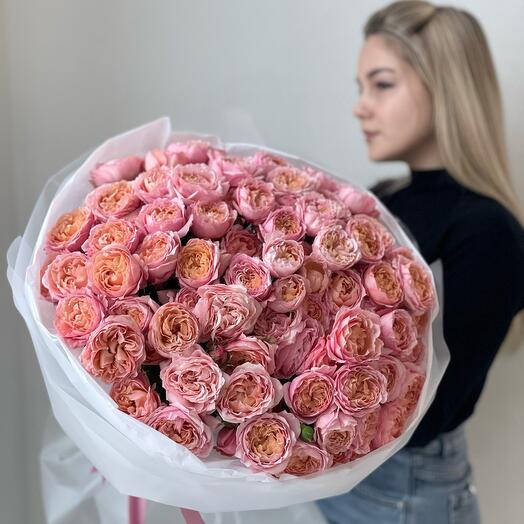 A gorgeous bouquet of Juliet roses