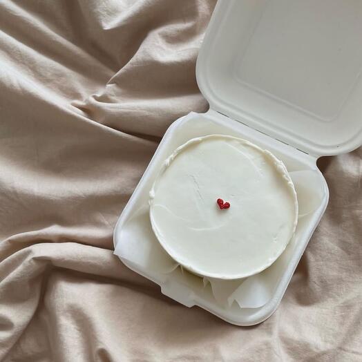 Торт бенто с сердечком