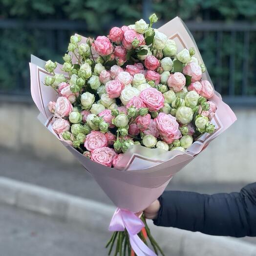 Кустовые розы 🧡