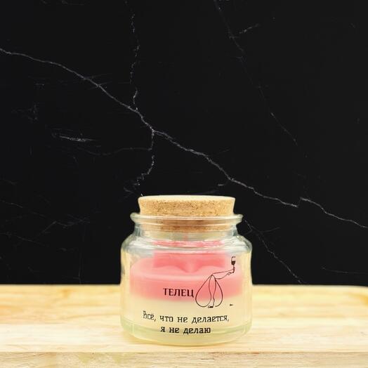 Свеча для знака зодиака «ТЕЛЕЦ»