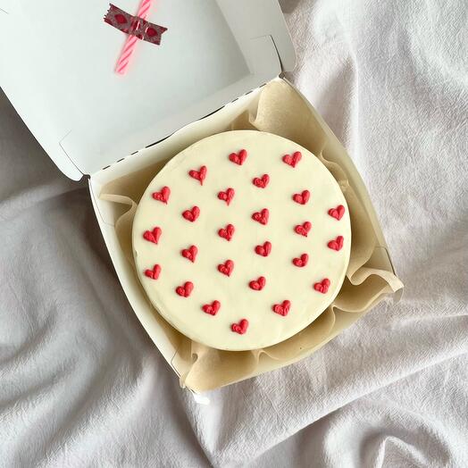 Bento cake "hearts"