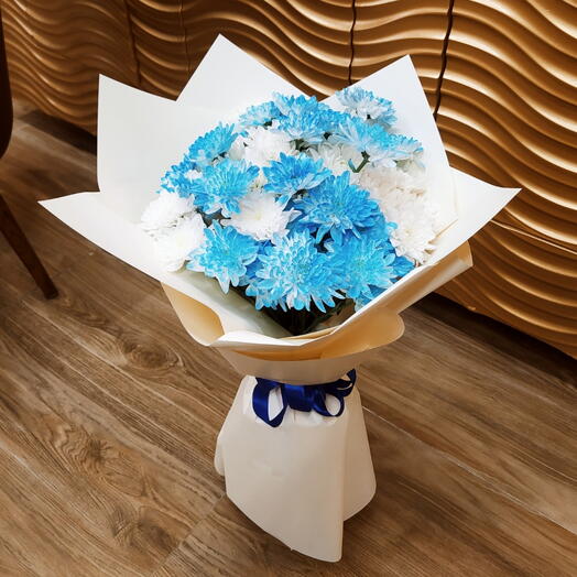 Mix Blue chrysanthemum