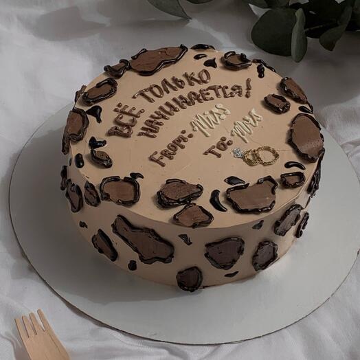 Мини торт на девичник