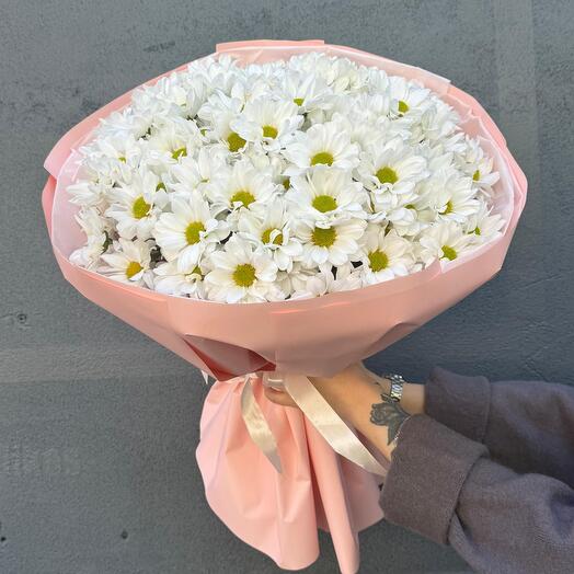 Bouquet of 15 bush chrysanthemums