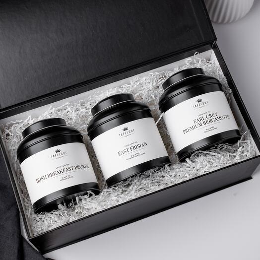 Подарочный набор чая Irish breakfast broken, East frisian, Earl grey premium bergamotte