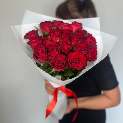 19 rosas rojas