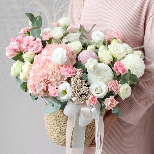 Lush Flower basket Garden of Eden
