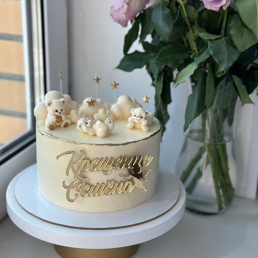 Торт на "Крещение" 1,7 кг