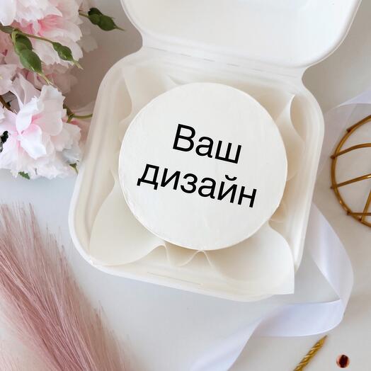 Бенто торт с любой надписью и рисунком