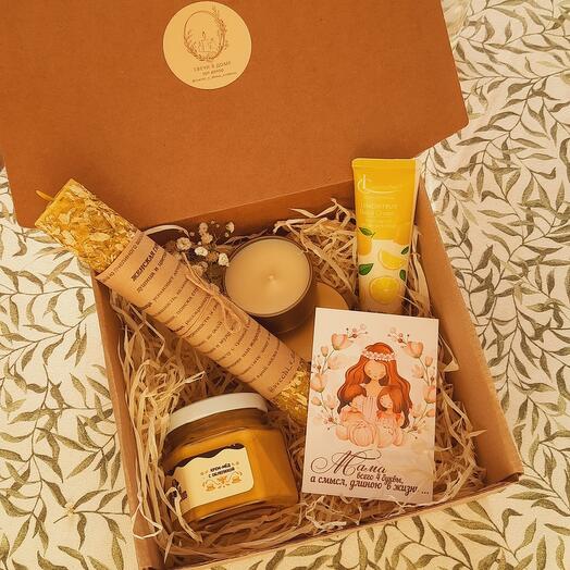 Подарочный набор "Гармония" девушке, подруге, маме, коллеге на день рождения