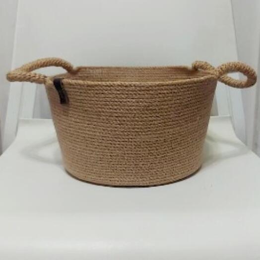 Basket with handles