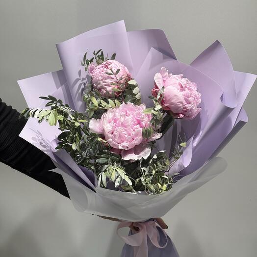 Букет пионов 🌸