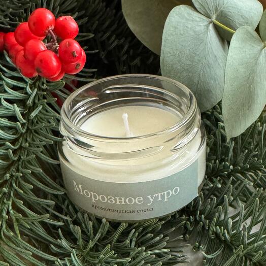Свеча «Морозное утро»