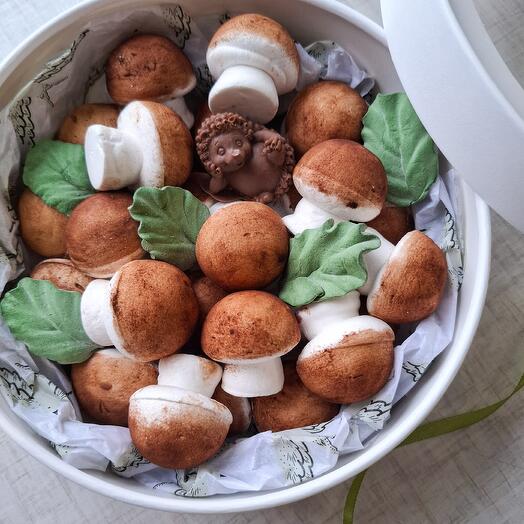 Зефирные грибочки