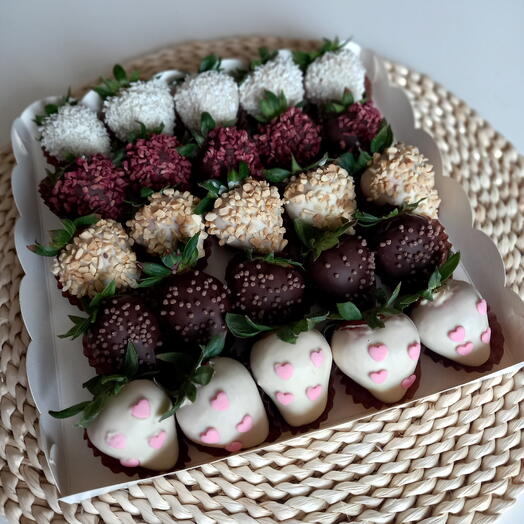 Truskawki w czekoladzie Romantic