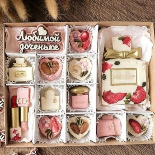Гламурный набор шоколада для любимой