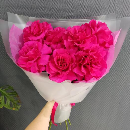 Яркие французские розы 💞