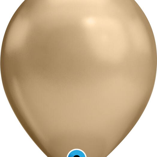 Latex Gold Helium Balloon