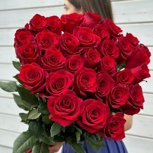 Ramo de 25 rosas ecuatorianas