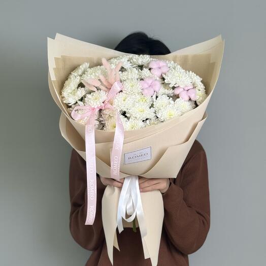 Букет из хризантем