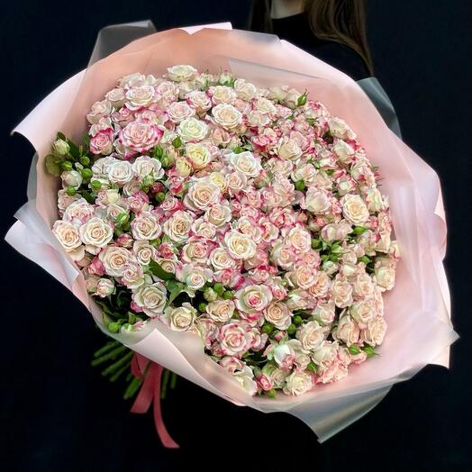 Кустовые розы рефлекс 51 шт (мб 237)