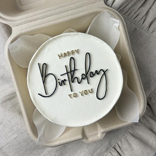 Бенто торт на день рождение HAPPY BIRTHDAY TO YOU