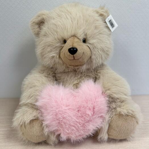 Игрушка мягкая Мишка с сердцем