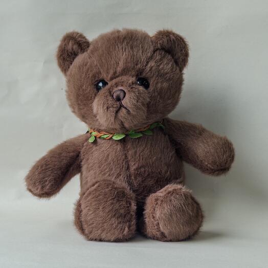 Мишка с бантиком 25 см 🧸