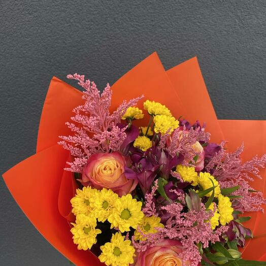 Orange bouquet 1