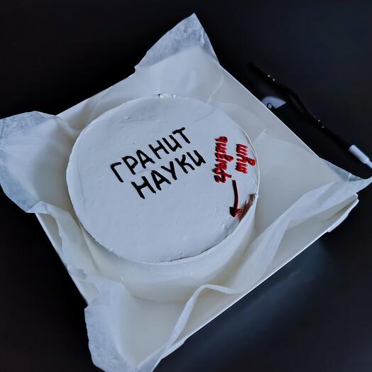 Бенто-торт Гранит науки