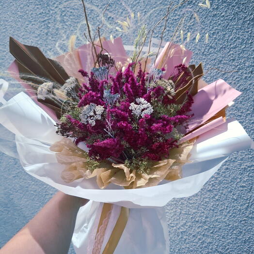 Dry summer flowers