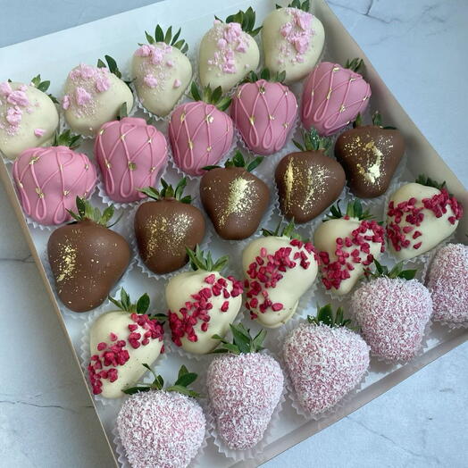 Клубника в шоколаде PINK💖💖💖