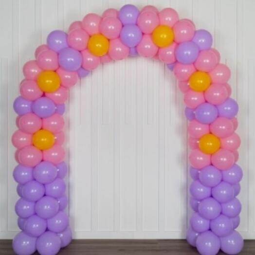 Арка цветики