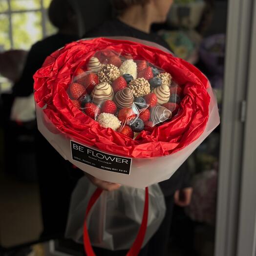 Букет красный 🍓