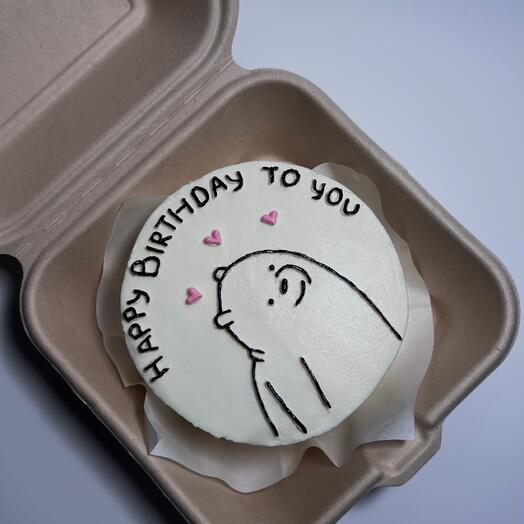 Бенто-торт «HB TO YOU»🤍