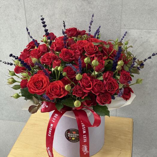 Розы в коробке 🌹