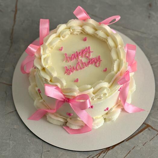 Бенто Макси happy birthday с бантиками