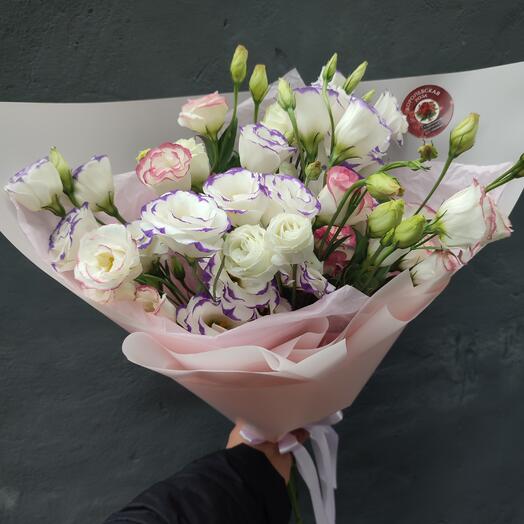 Букет из Эустома