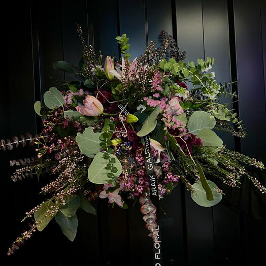 Eucalyptus bouquet, statice