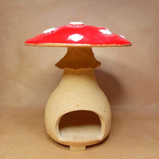 Очаг-подсвечник "Мухомор"