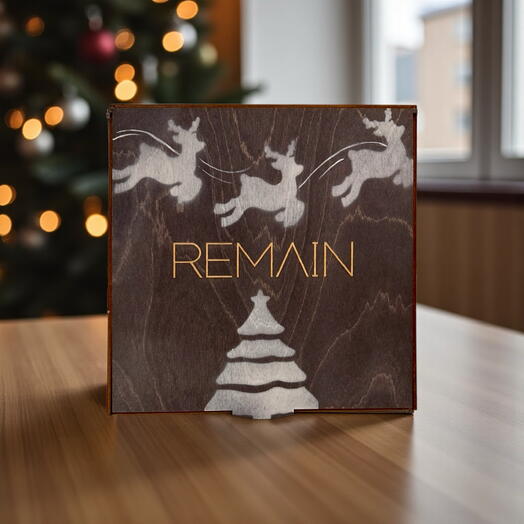 Короб рождественский 25*25*8