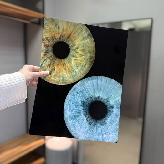 Парная фотосессия радужек глаз А3