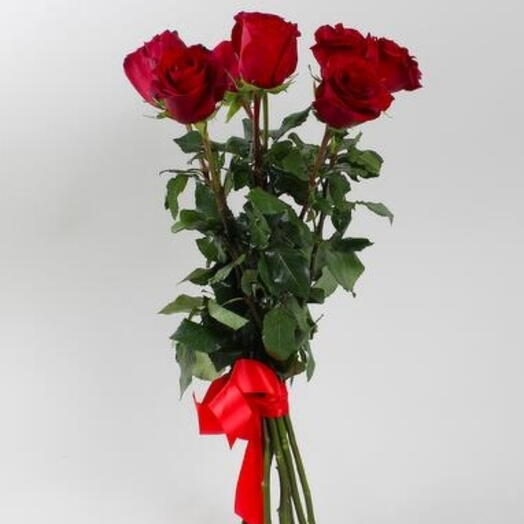 9 red roses Ecuador 60 cm. Explorer