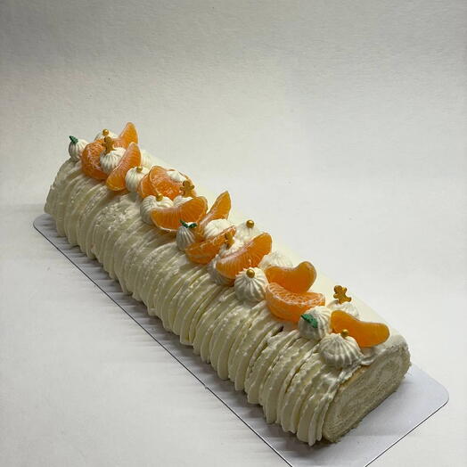 Рулет "Апельсиновый лимонад"