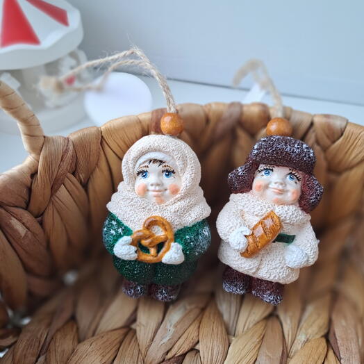 Игрушки Детки в зелёной шубке