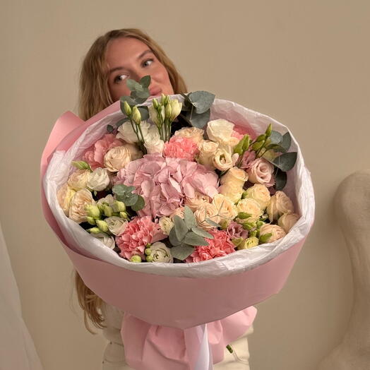 Bouquet with irises
