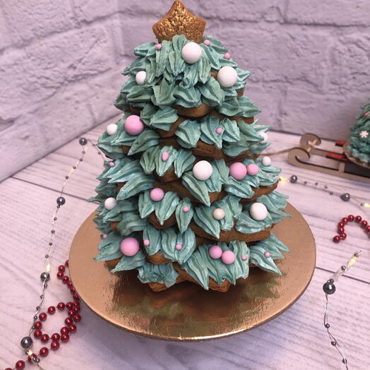 Новогодняя Ёлка из пряников . Подарок на Новый год
