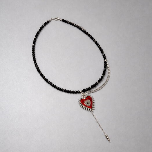 Колье «Obsidian Heart»